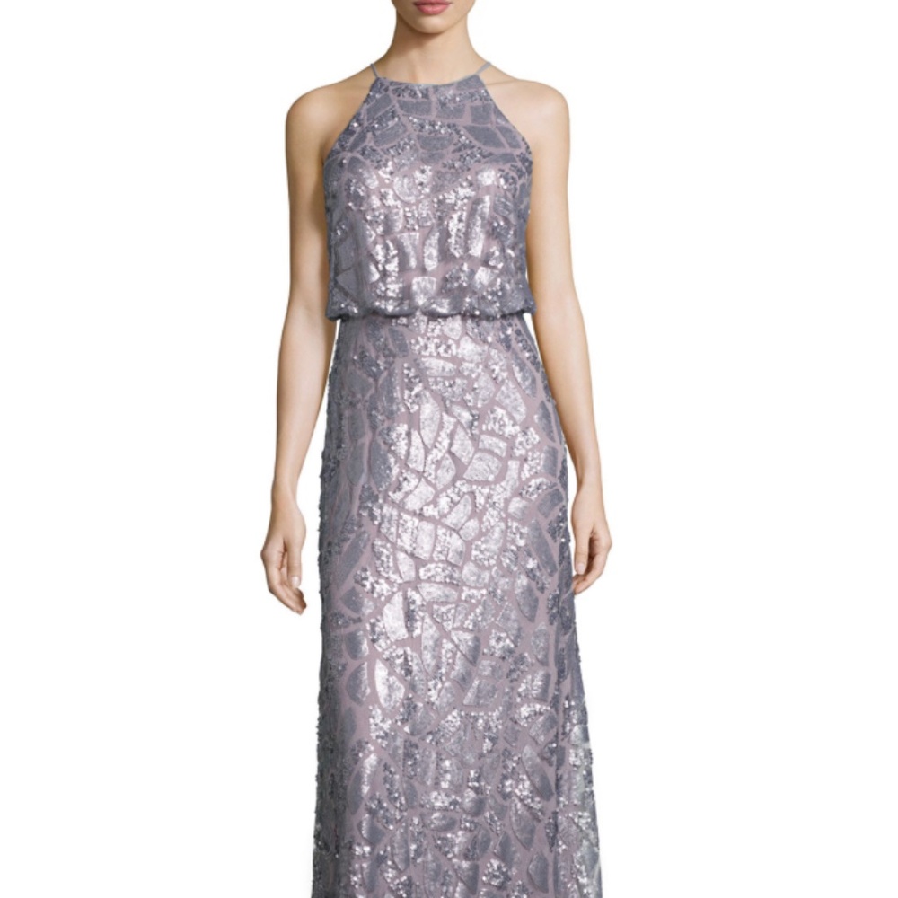 Donna Morgan Tiffany floor-length dress